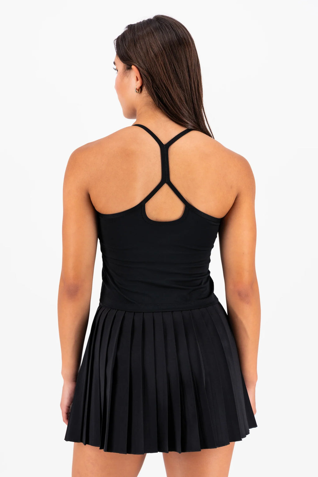 High Rise Pleated Skirt