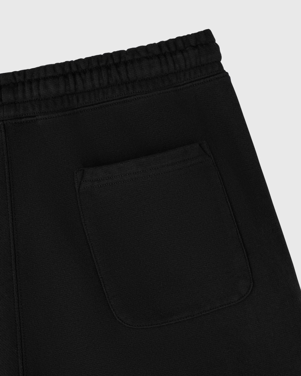 Classic Open Hem Sweatpant Black