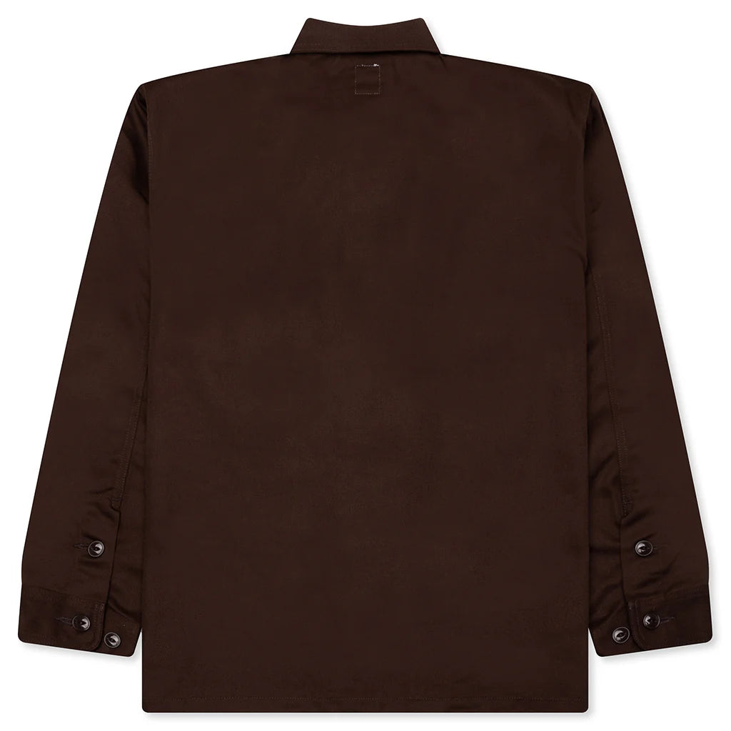 Smokey Twill Shirt Brown