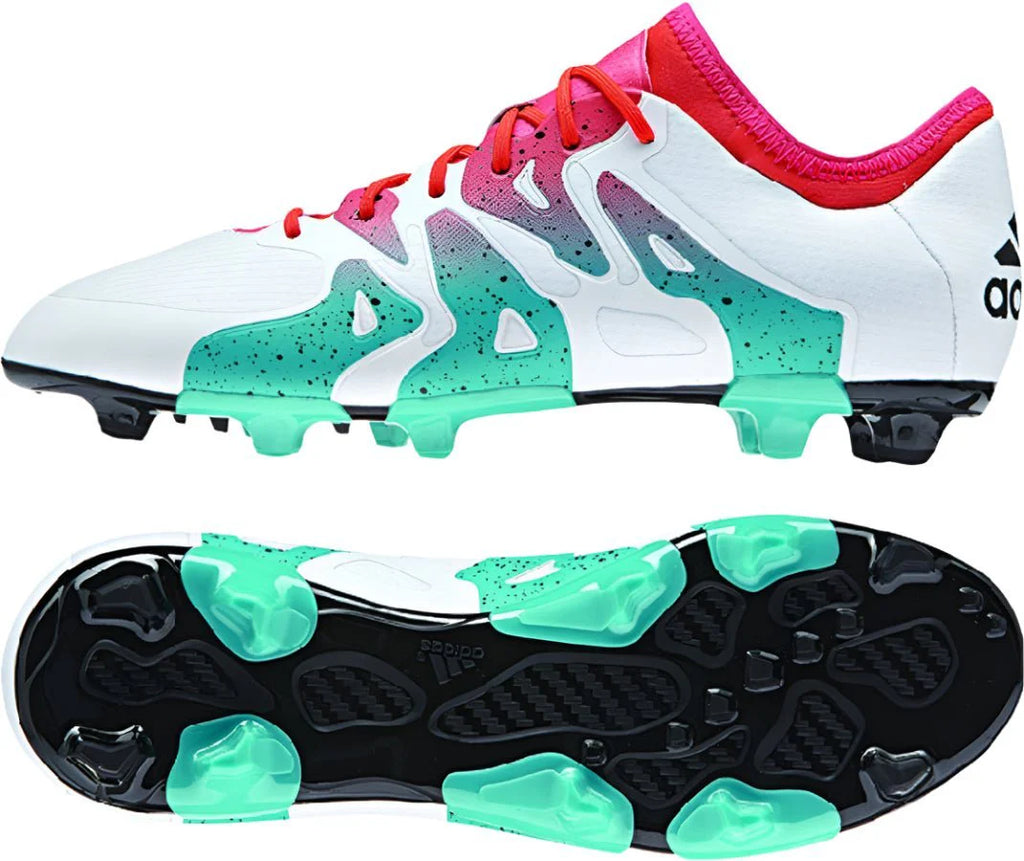 adidas X 151 FG AG Multi Ground Womens Soccer Cleats White Shock Green Black