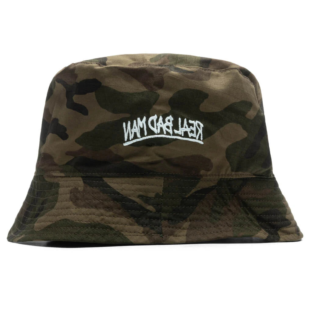 Reversible Bucket Hat Camo