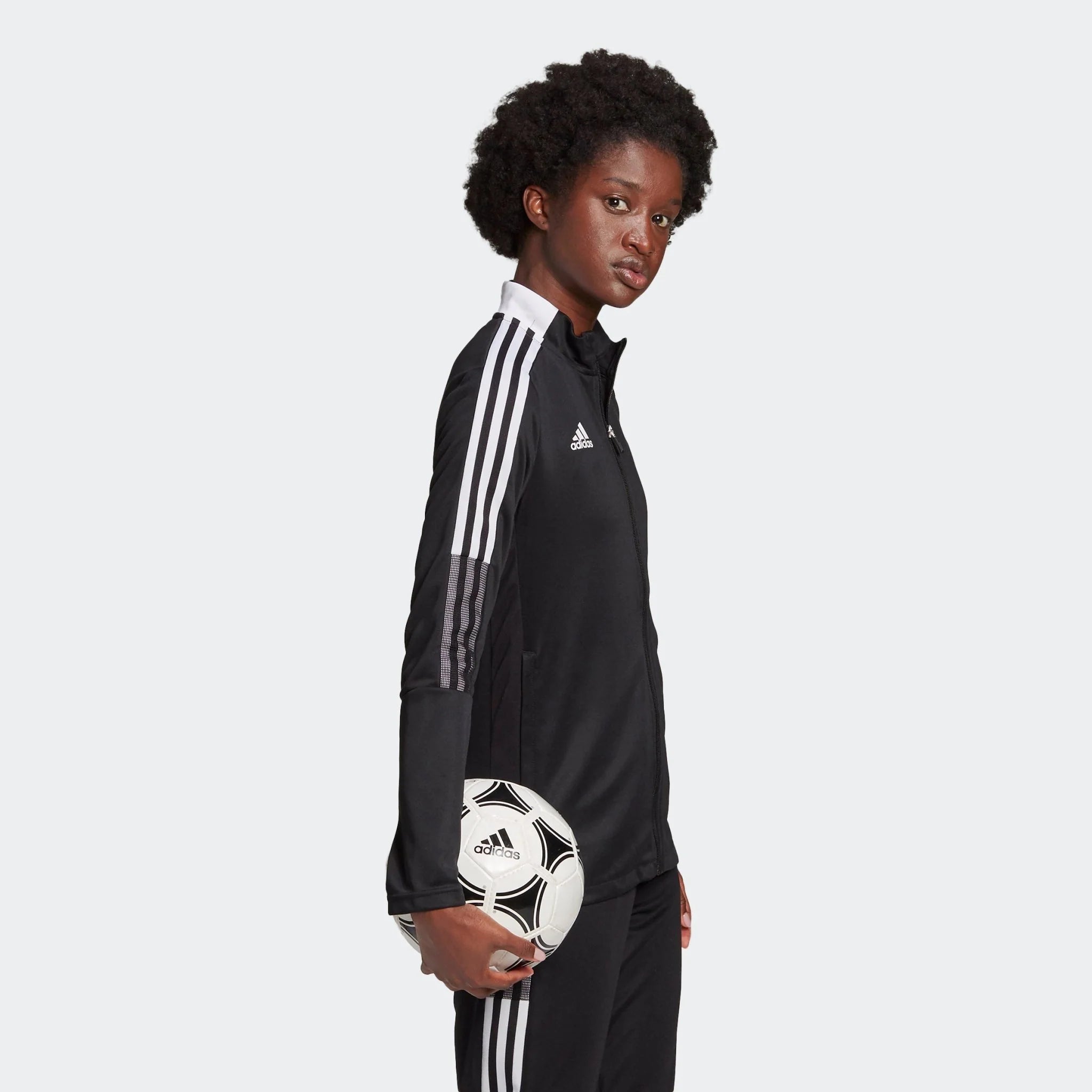 adidas Tiro 21 Womens Track Jacket Black