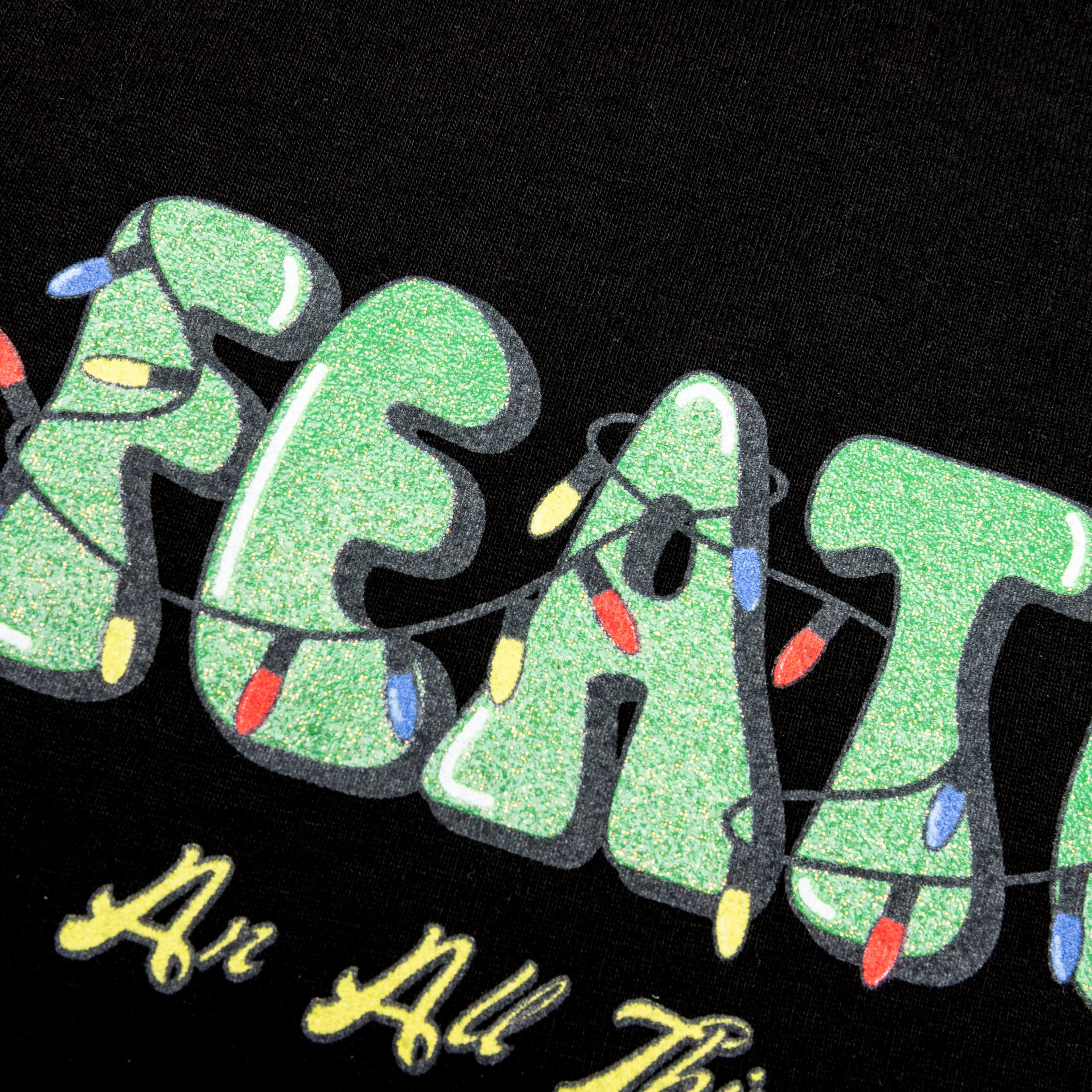 Festive Lights Tee Black