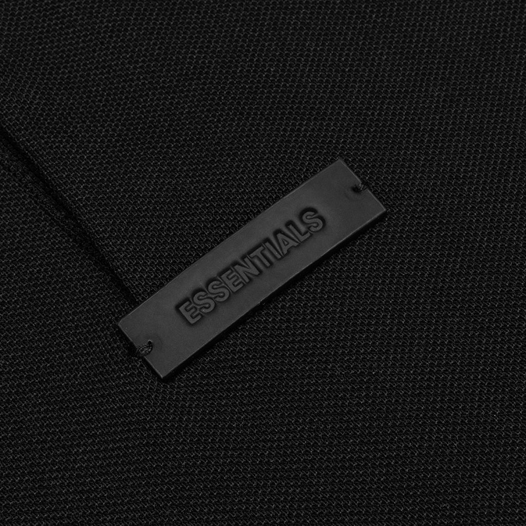 Pique Polo Black