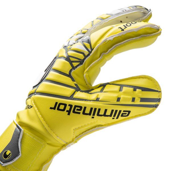 Uhlsport Junior Eliminator Soft SF Goalkeeper Gloves Lite Flue Yellow Griffin