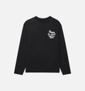 Late Night Dining Mens Long Sleeve Shirt Black