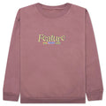 Kids Sitcom Crewneck Mauve