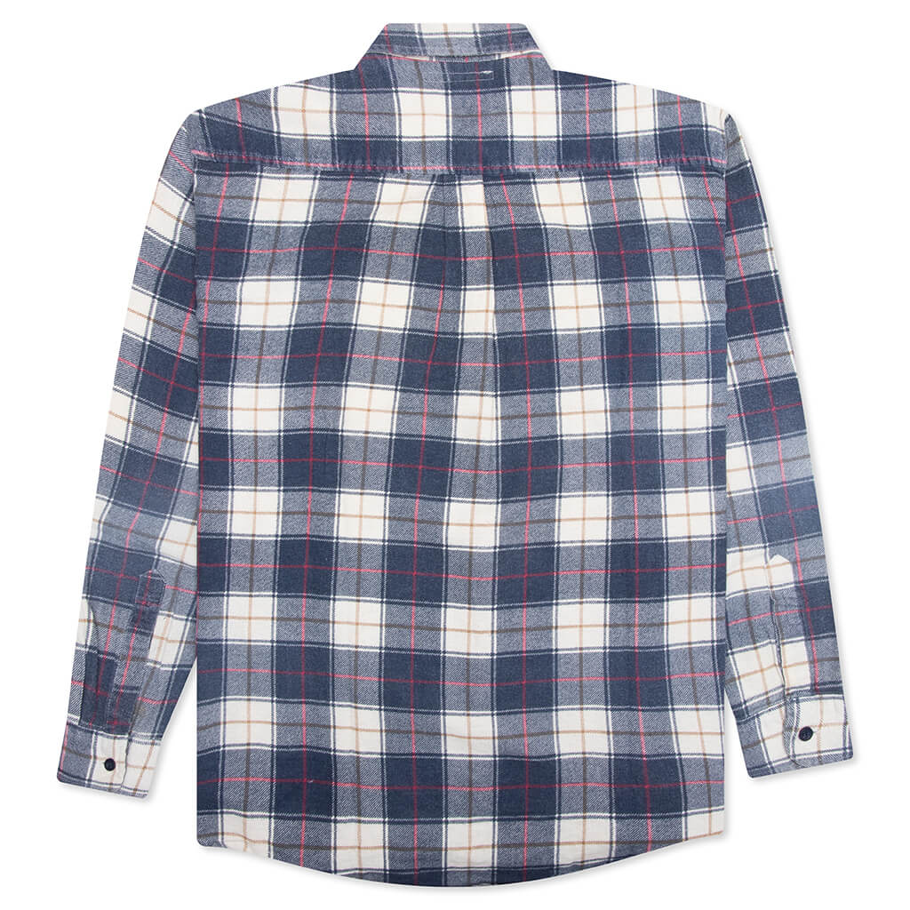 Ribbon Flannel Shirt Assorted