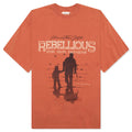 Rebellious for Our Fathers S S Tee Brick