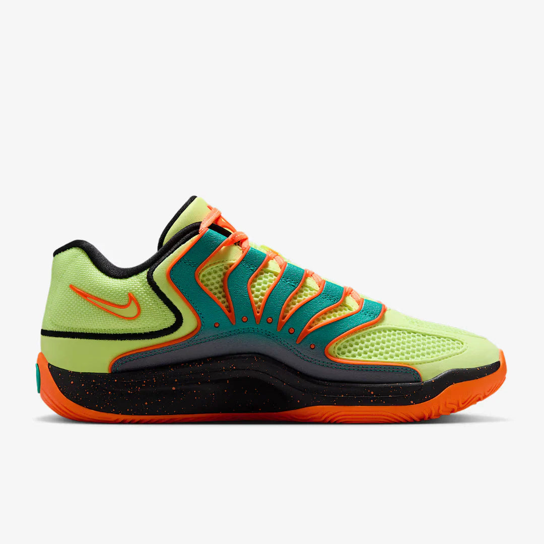 Tenis Nike KD18 Verde Laranja