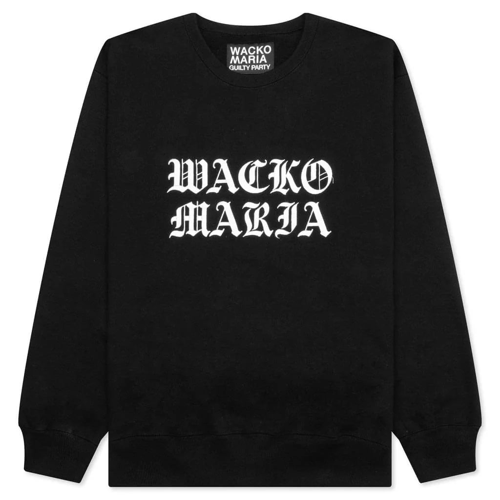 Heavy Weight Crewneck Type 2 Sweatshirt Black