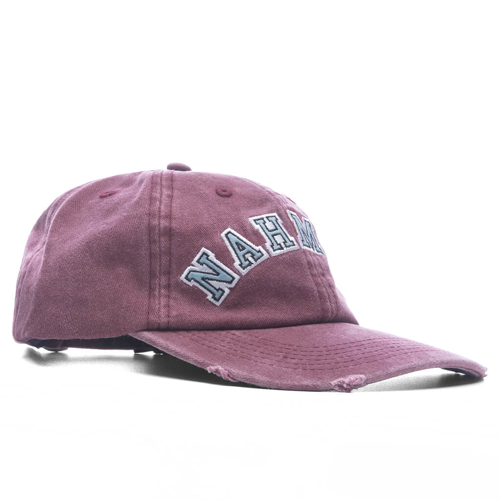 Nahmias Chenille Dad Cap Burgundy
