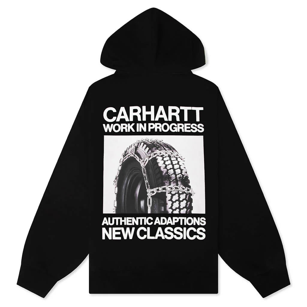 Hooded Sean Hamilton Sweatshirt Black