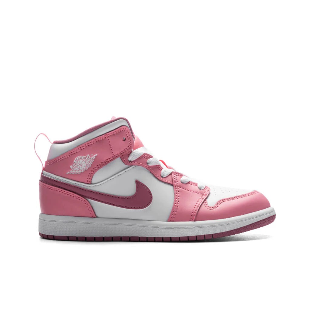 Air Jordan 1 Mid PS Coral Chalk Desert Berry White