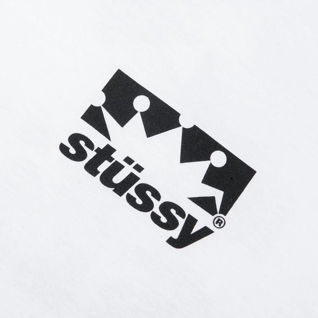 Box Crown Tee White