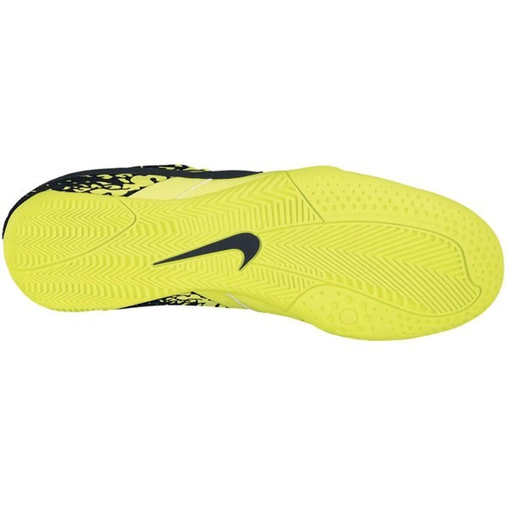 Nike JR Elastico II Indoor Soccer Shoes Volt Black