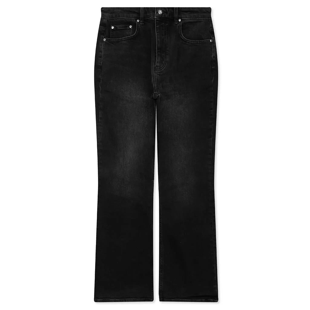 Boot Cut Denim Aged Black