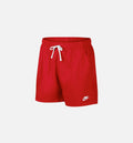 Sportswear Woven Mens Shorts Red
