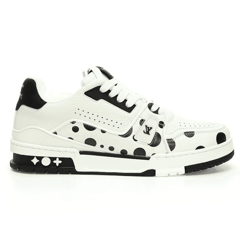 Louis Vuitton LV Trainer Sneaker x Yayoi Kusama Black