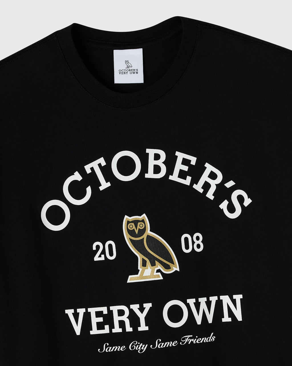 Collegiate Tee Black