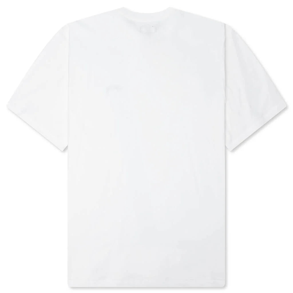 Lazy S S Tee White