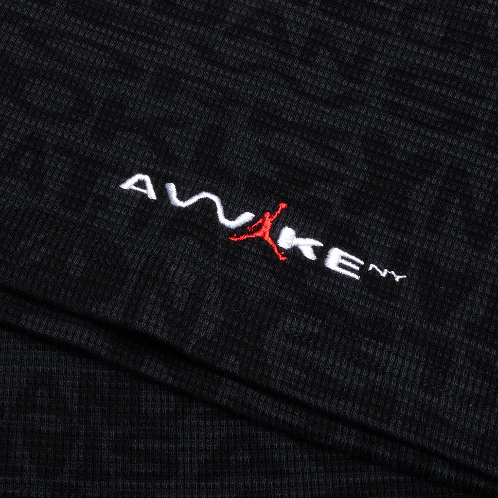 Jordan x Awake NY Thermal Long Sleeve Top Black White University Red