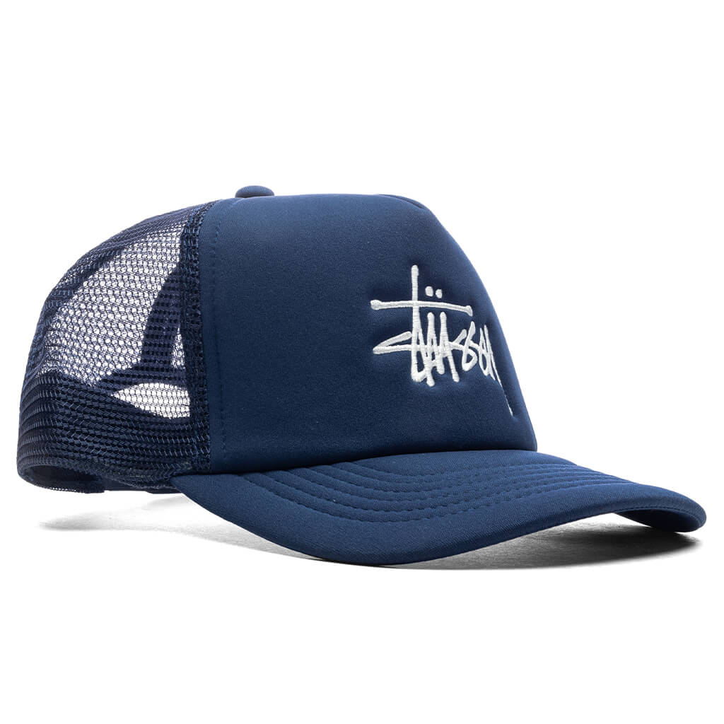 Big Basic Trucker Cap Dark Blue