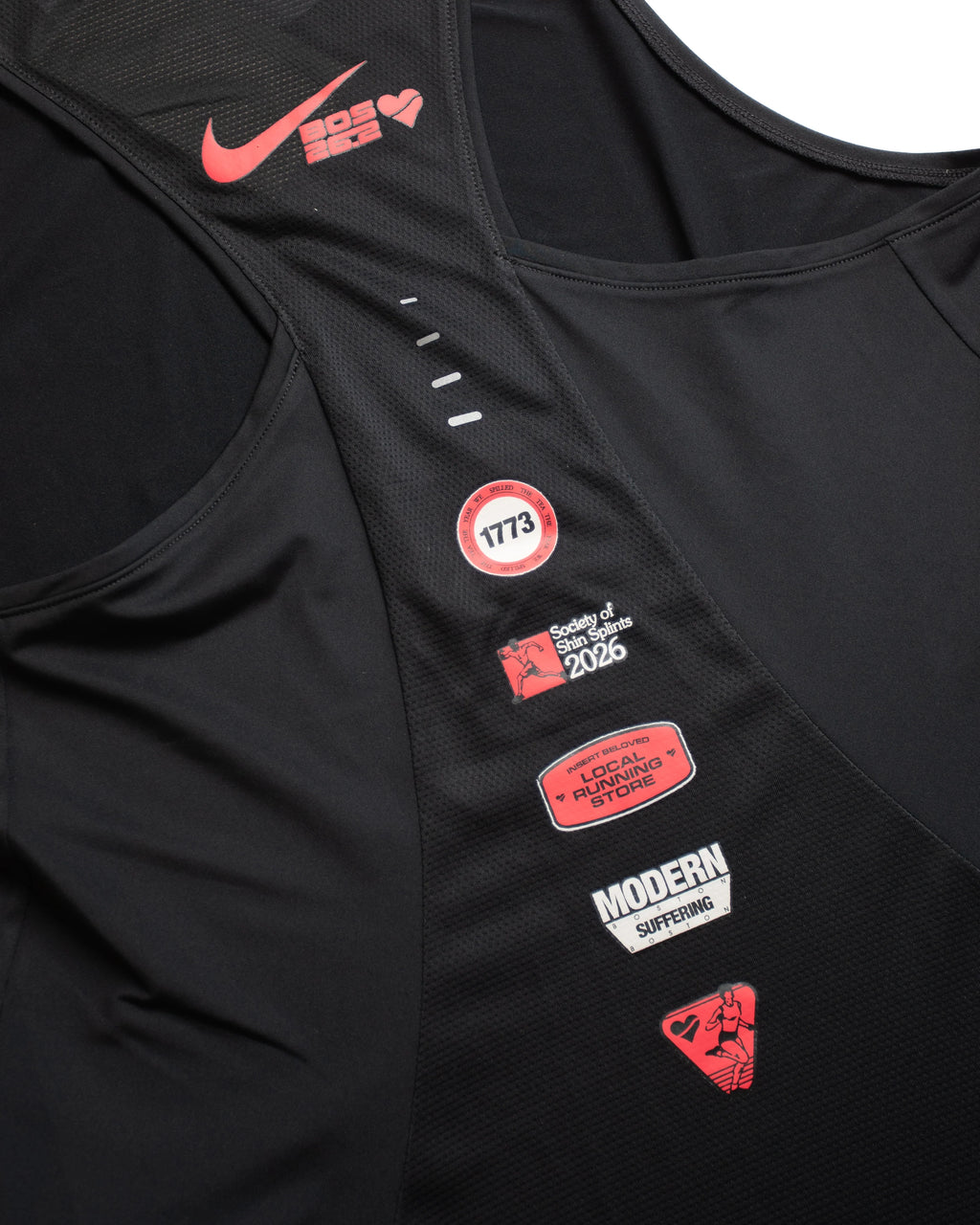 Nike Heartbreak Boston Womens Swift Dri Fit Tank Top