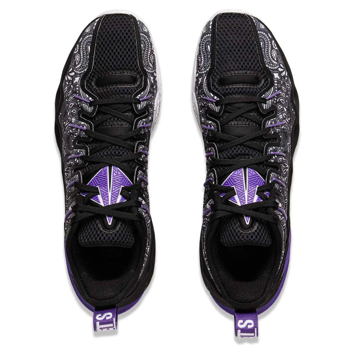 Tênis Li Ning Jimmy Buckets Black Purple