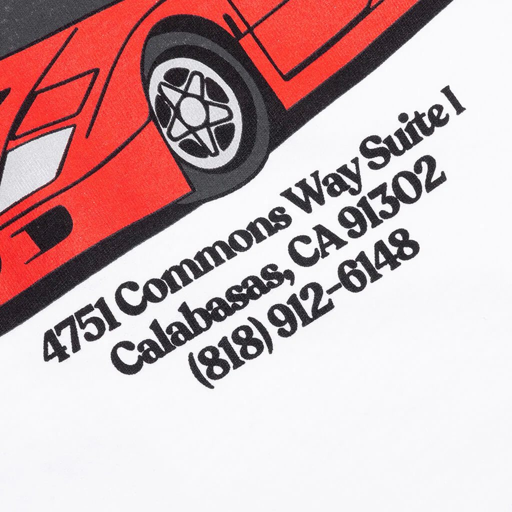C 40 S S Tee White