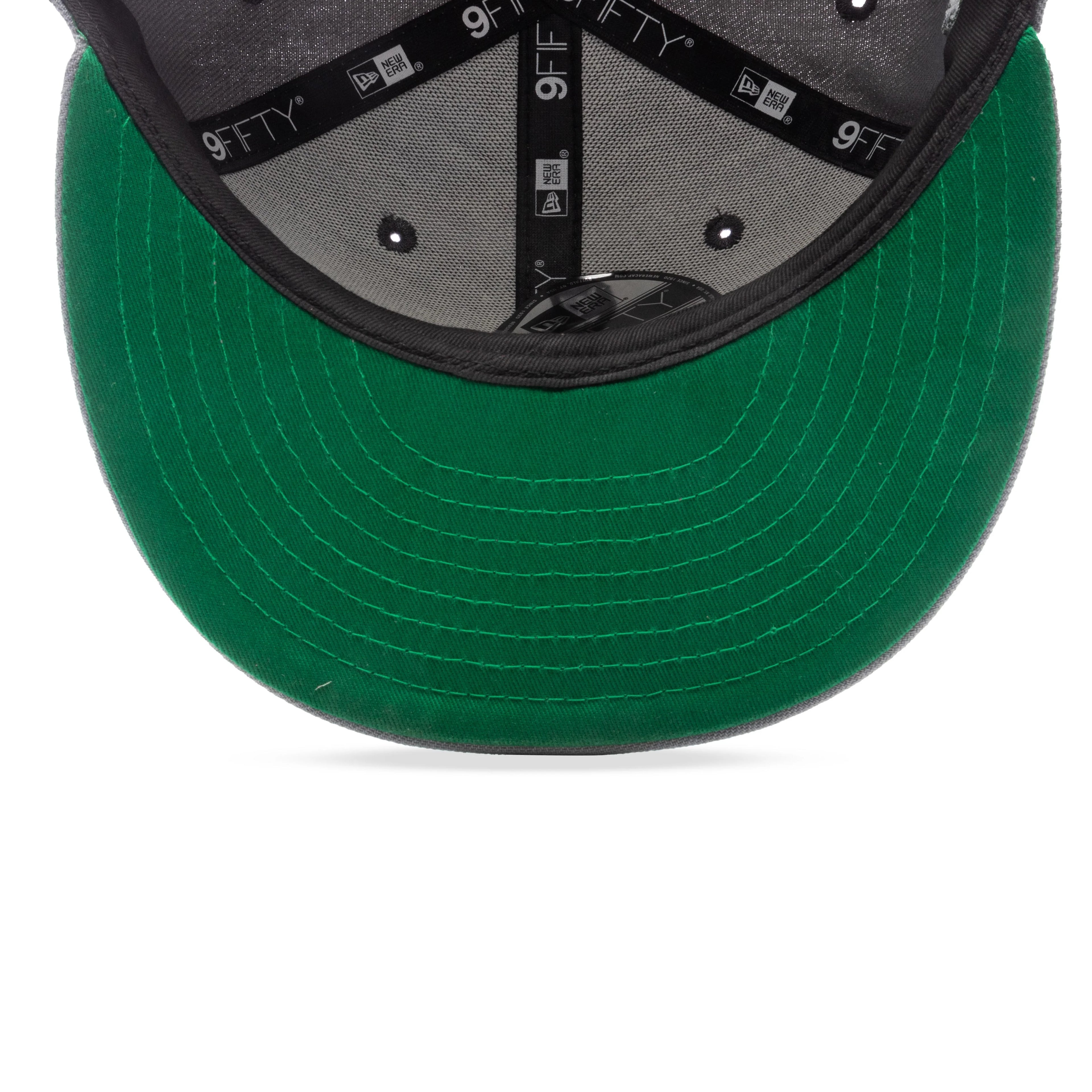 Feature x New Era Old English Las Vegas Snapback Dark Graphite Green