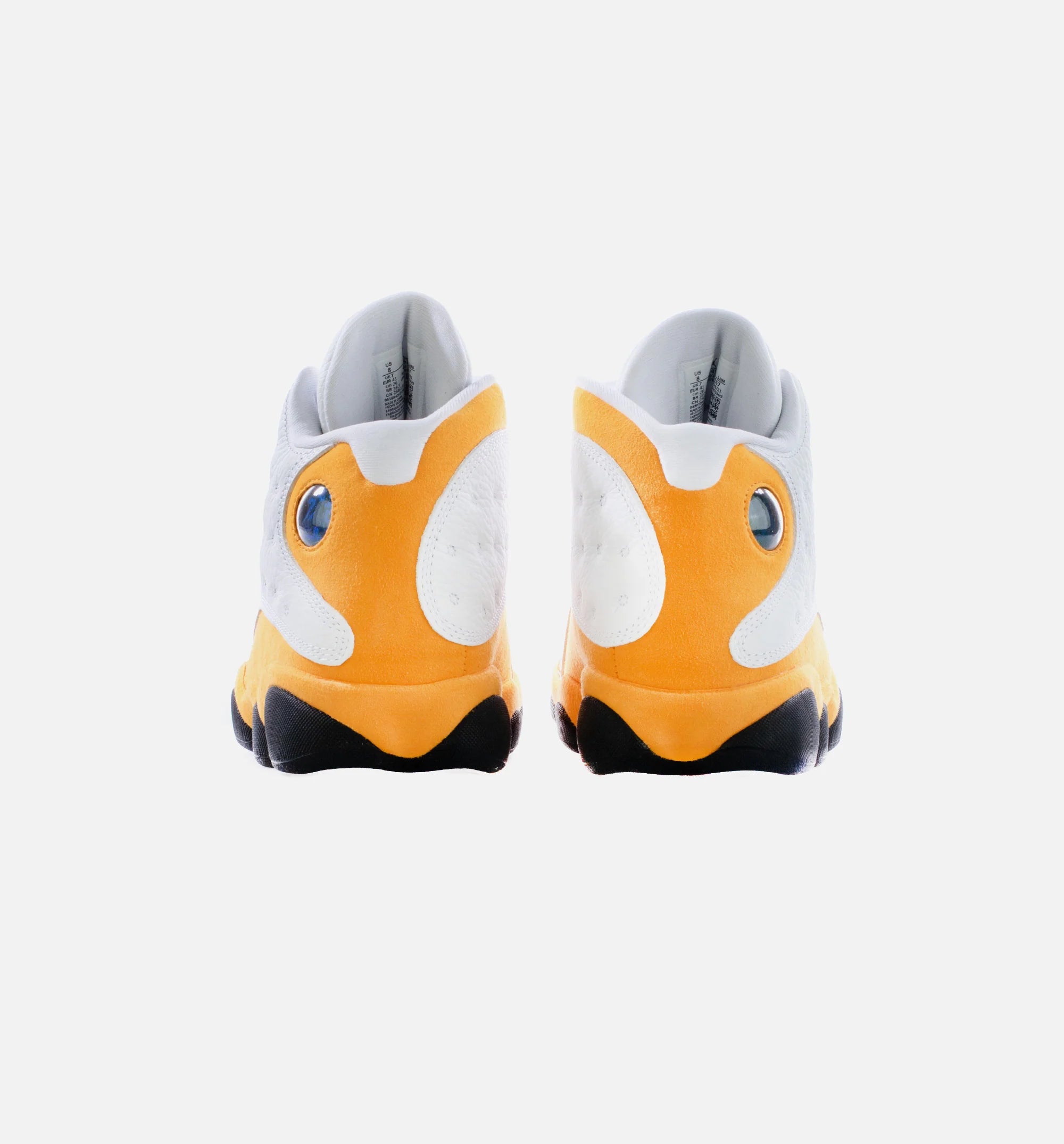 Air Jordan 13 Retro Del Sol Mens Lifestyle Shoe White Del Sol Yellow