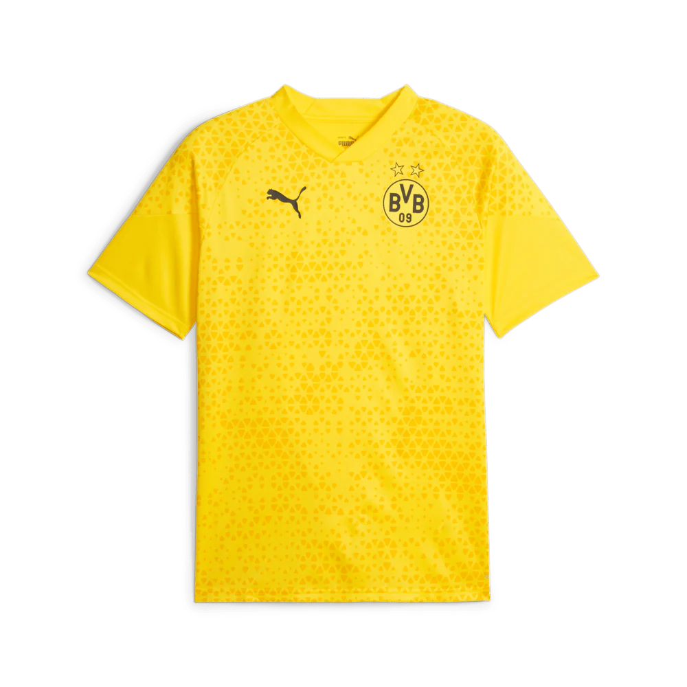 PUMA Borussia Dortmund Training Jersey Cyber Yellow Black
