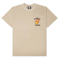 Flaming Dice T Shirt French Oak