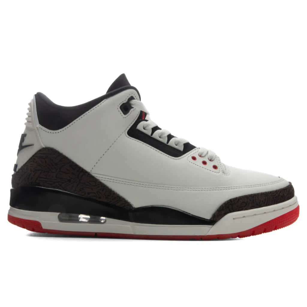 Air Jordan 3 Retro OG Worlds Best Dad Sail Black University Red Pale Ivory