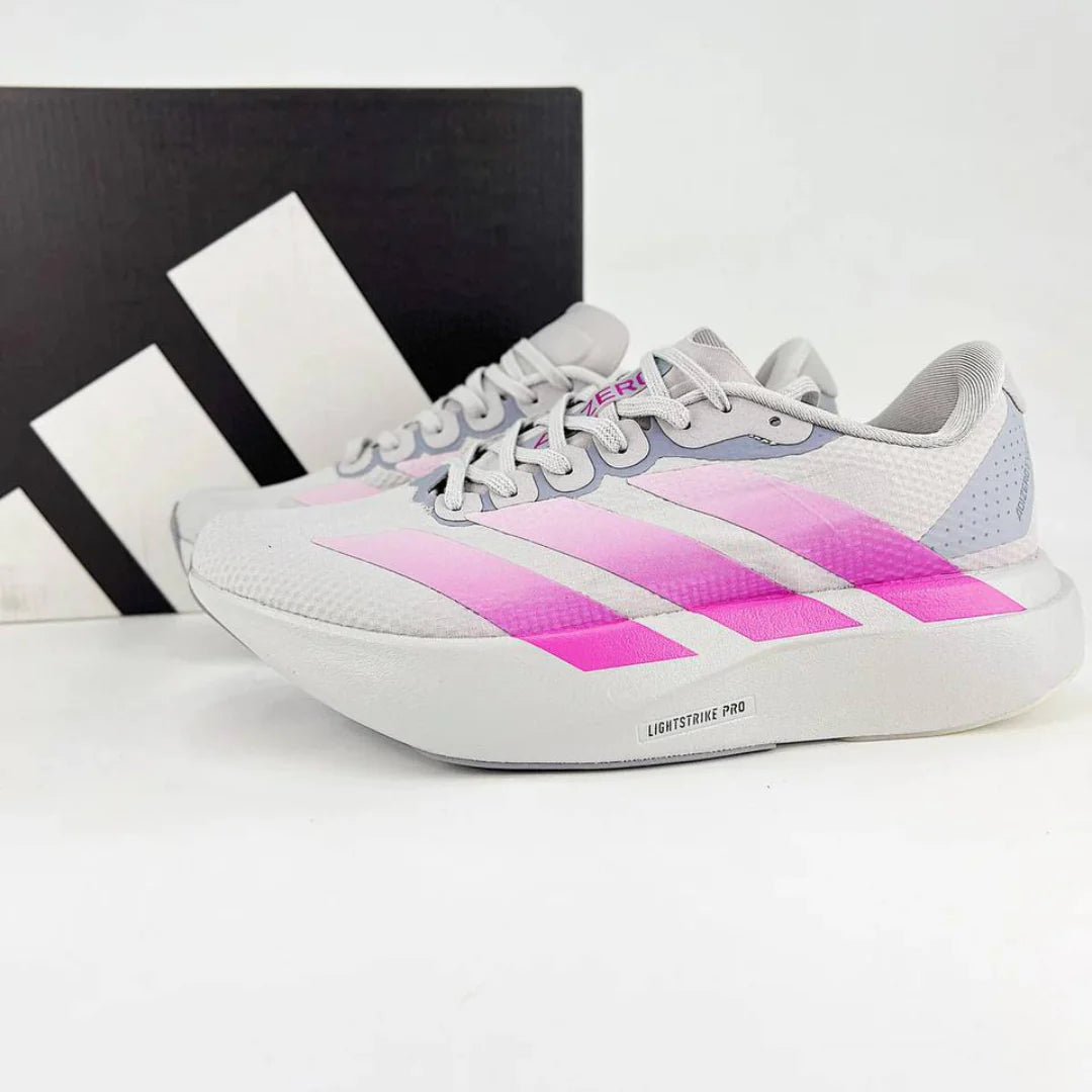 Tênis Adidas Adizero Evo SL Cinza Rosa