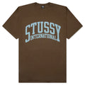 Stussy International Pigment Dyed Tee Brown