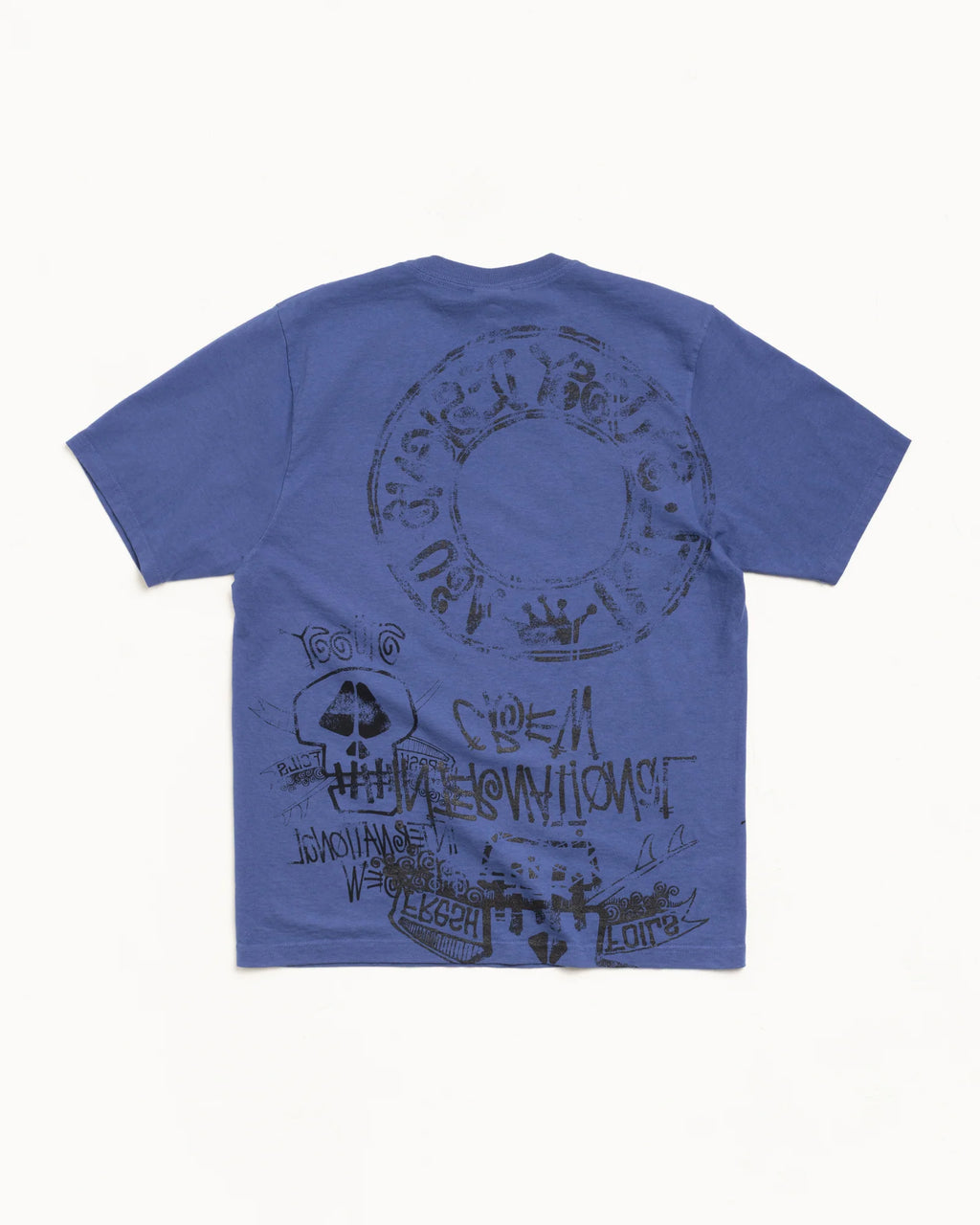 SKULLS TEE PIGMENT DYED