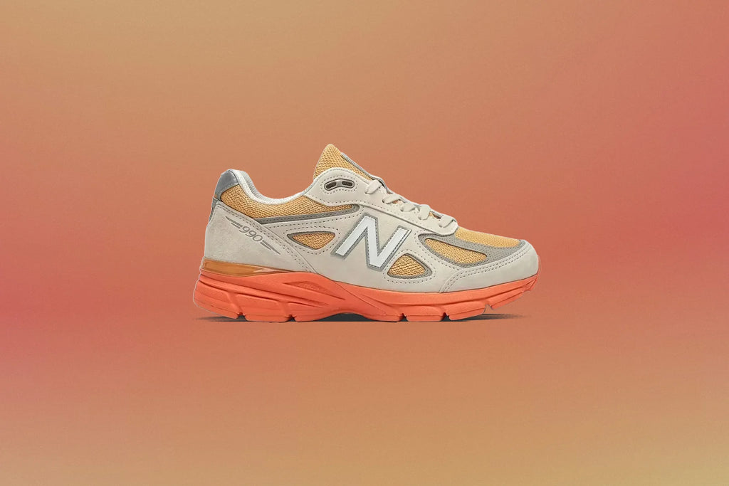 Made in USA 990v4 Moonbeam Tangerine Heat Dried Orange