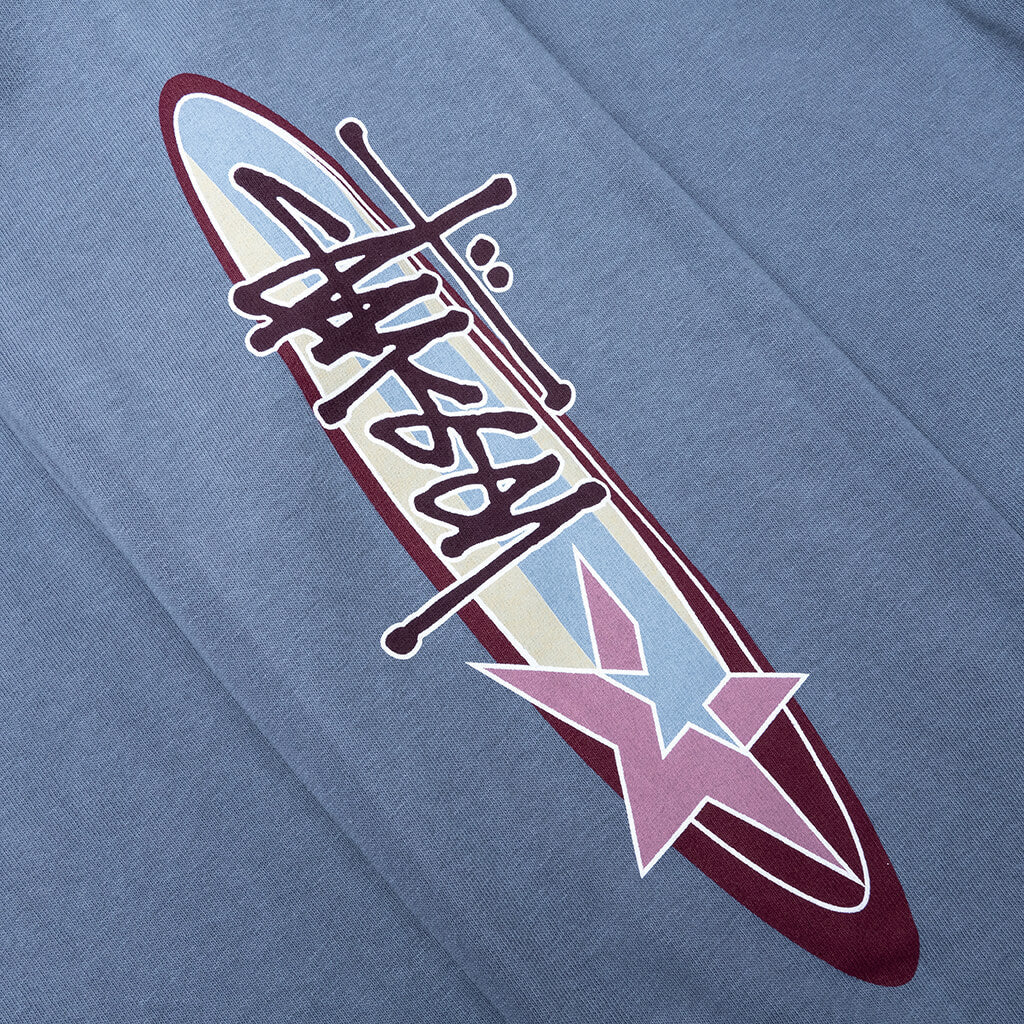 Two Star Pigment Dyed L S Tee Navy