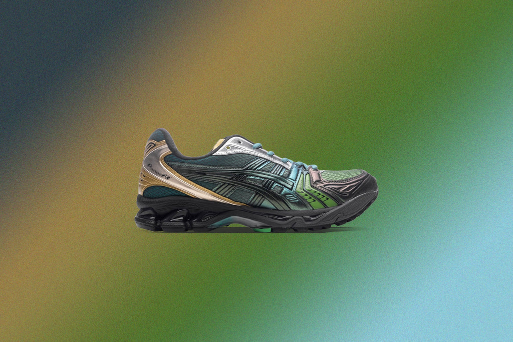 Asics x PANDRADE Gel Kayano 14 Gradation Green Green