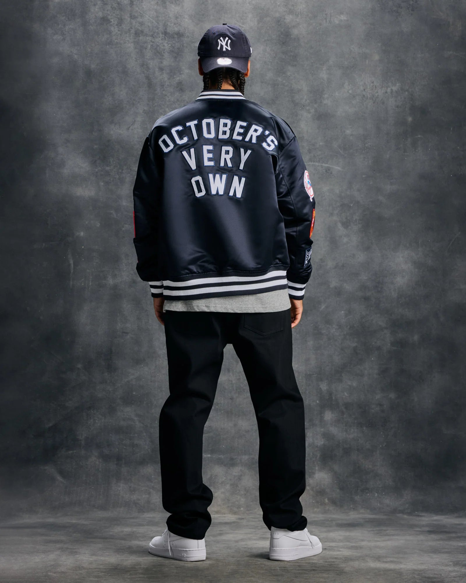 New Era MLB New York Yankees Varsity Jacket Navy