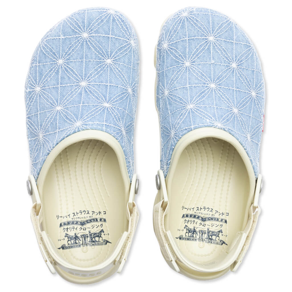 Crocs x Levis All Terrain Clog Bone