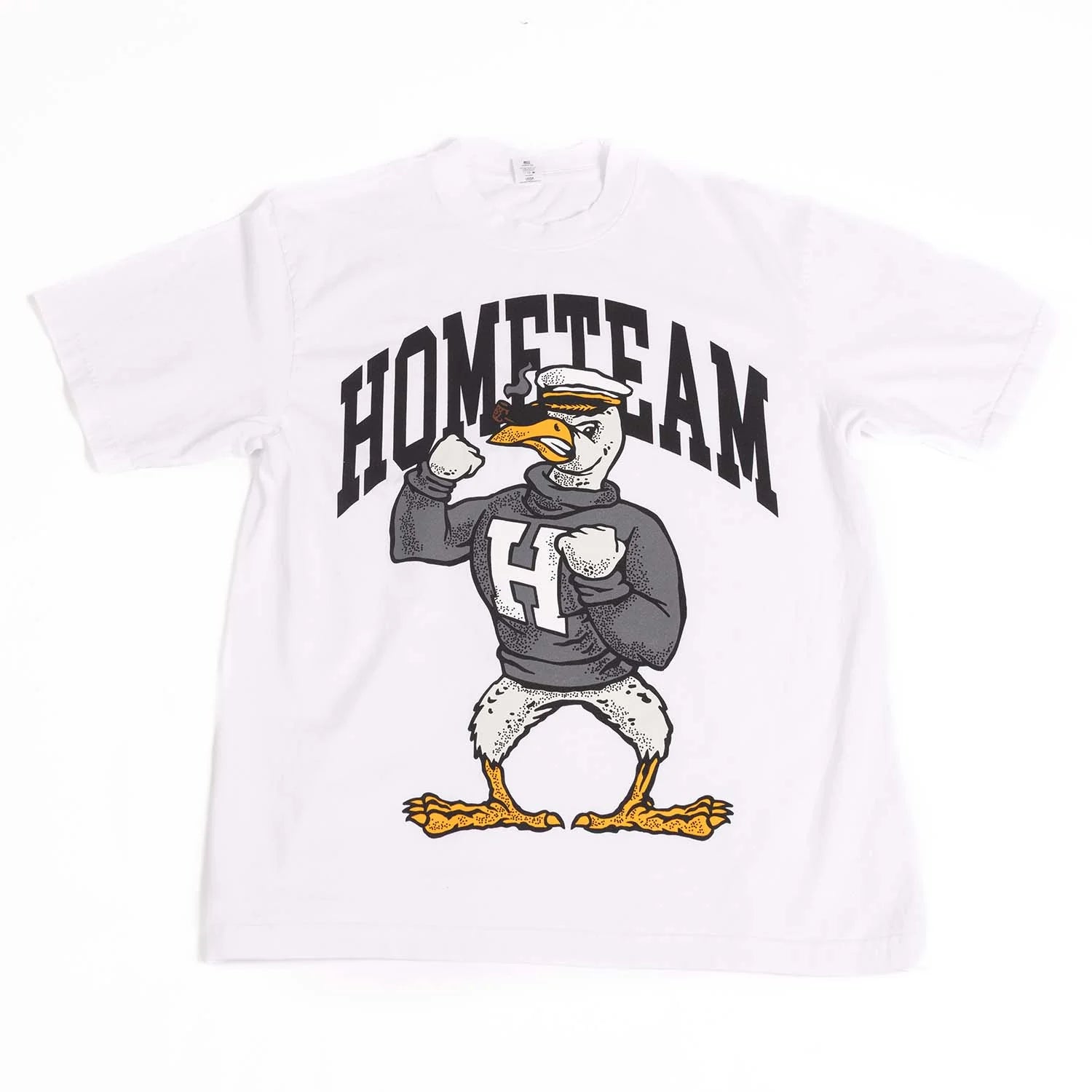 HOMETEAM GULLY TEE WHITE