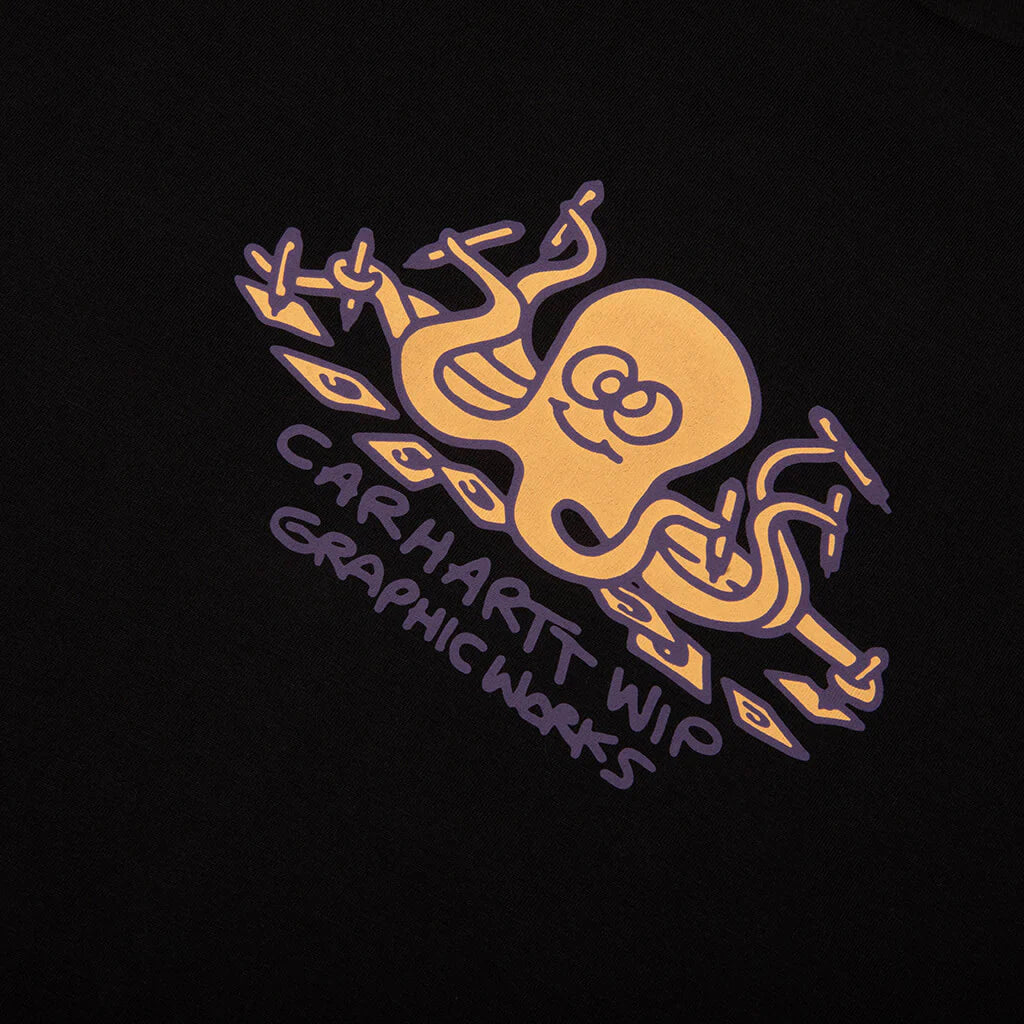 S S Ink Lab T Shirt Black