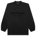 Kids L S Shirt Jet Black