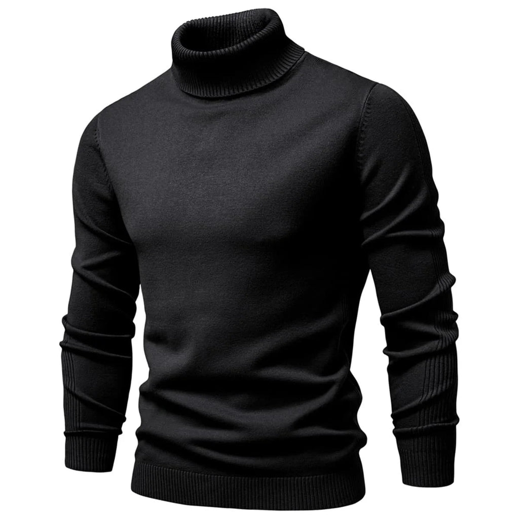 Mens Turtleneck Pullover Sweater