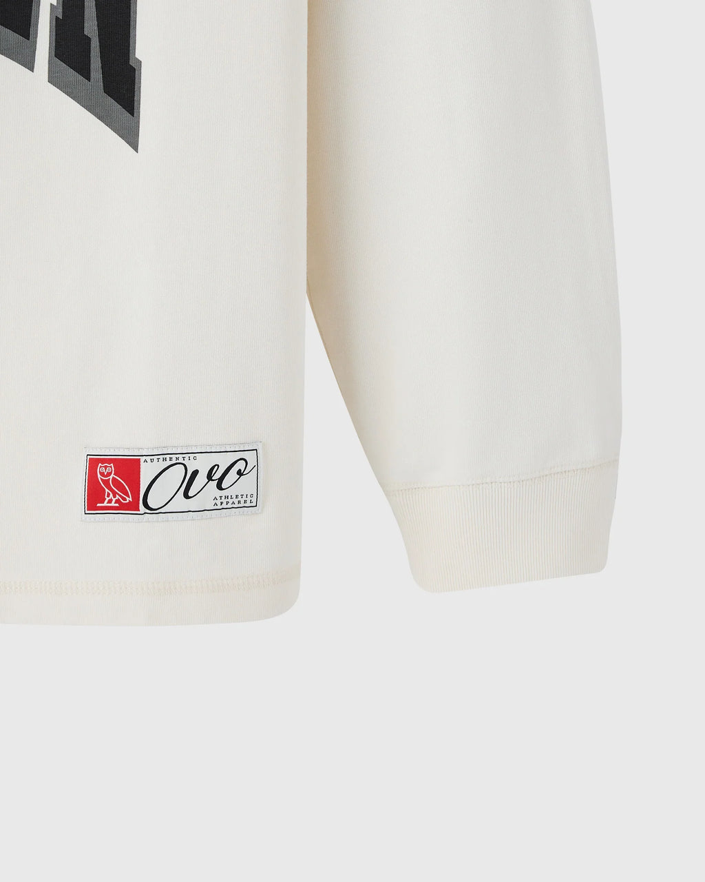 Heritage Long Sleeve Football Tee Cream