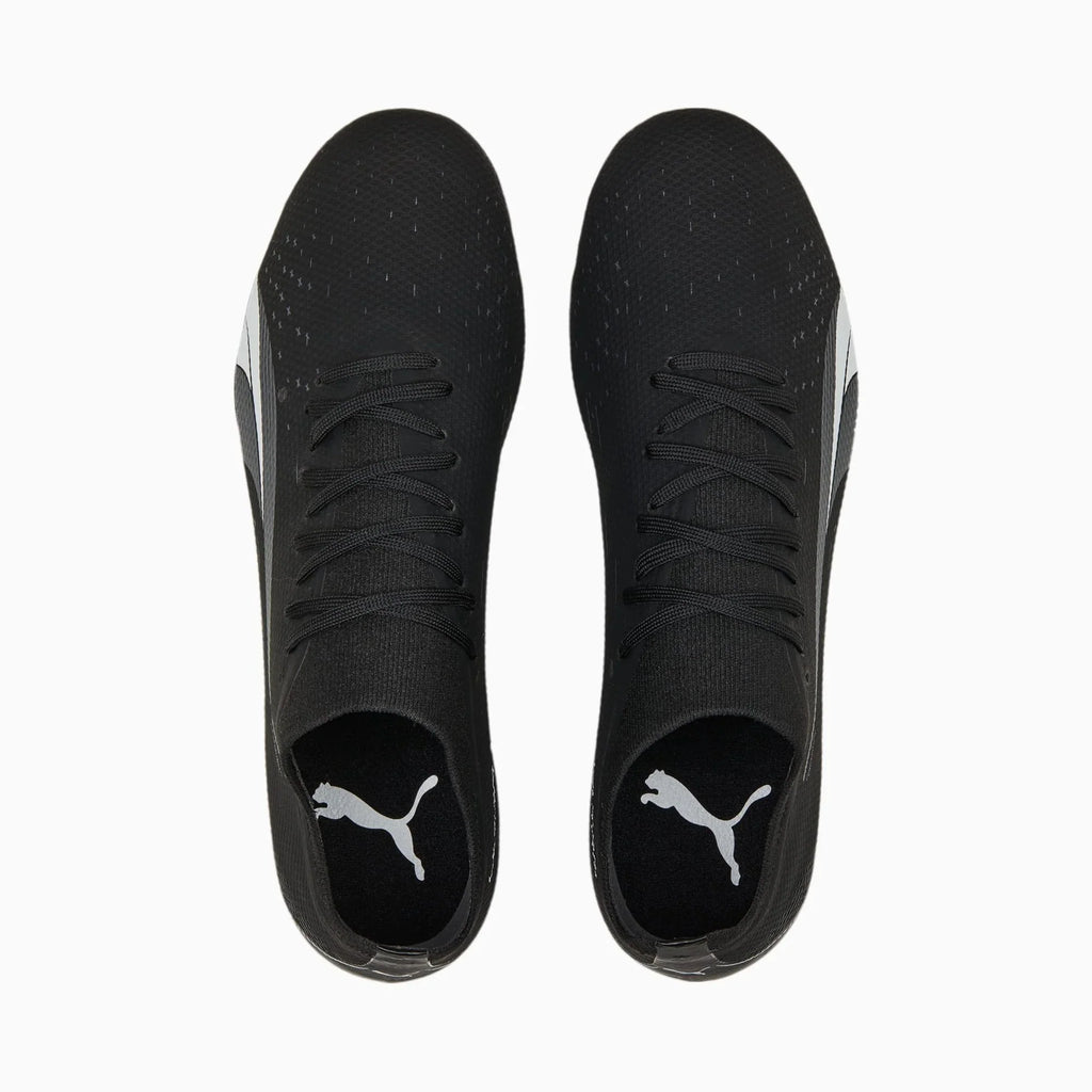 PUMA Ultra Match FG AG Firm Ground Cleats Black White
