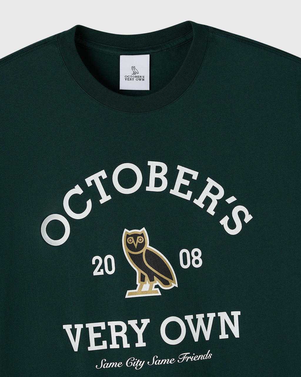 Collegiate Tee Midnight Green